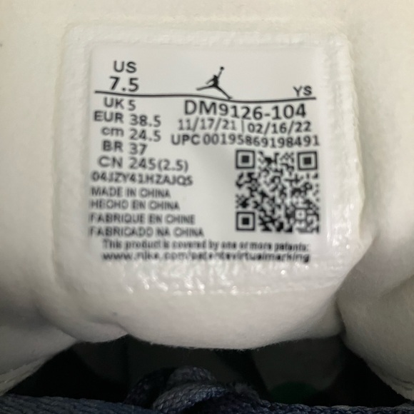 Nike Air Jordan 1 Sanddrift - BEAUTIFUL Sneakers - Canvas Velvet Neutral Shoes - Picture 6 of 10